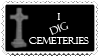 I Dig Cemeteries Stamp by Polstar-Photography