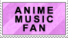 Anime Music Fan Stamp by moonprincessluna