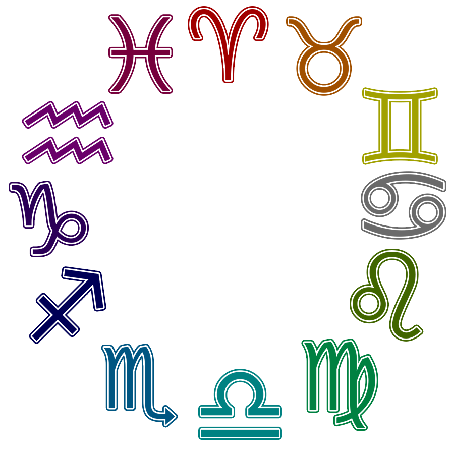 Transparent Zodiac Signs Set Png Image With Images Png Images - Reverasite
