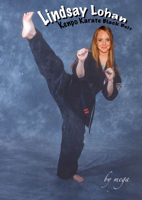 Lindsay Lohan - Kenpo Karate by mega5150 on DeviantArt