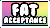Fat Acceptance by ElStamporoonios