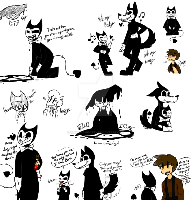 Bendy and the Ink Machine : Concepts by SuperFlameKitty on DeviantArt