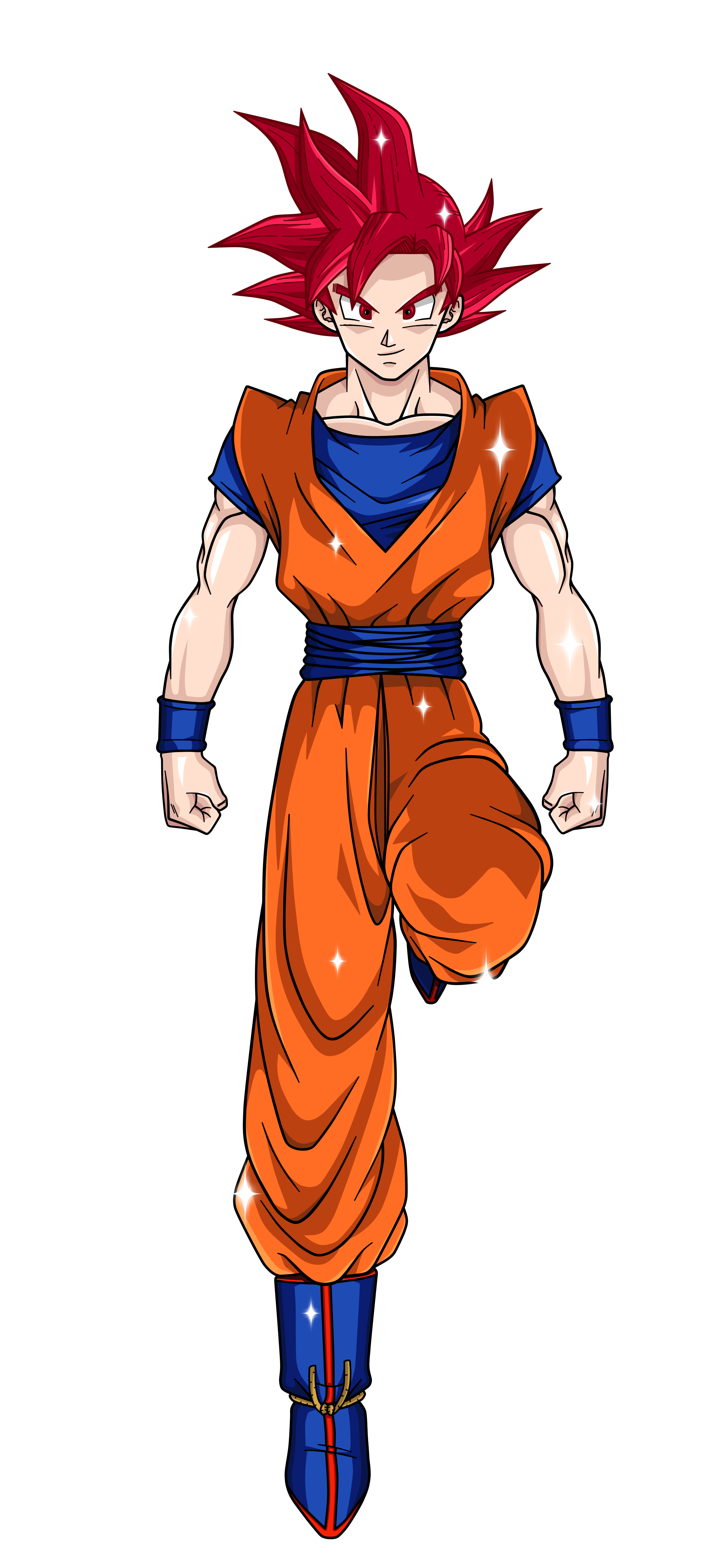 Goku Super Saiyajin Dios by MaiagulCuon on DeviantArt