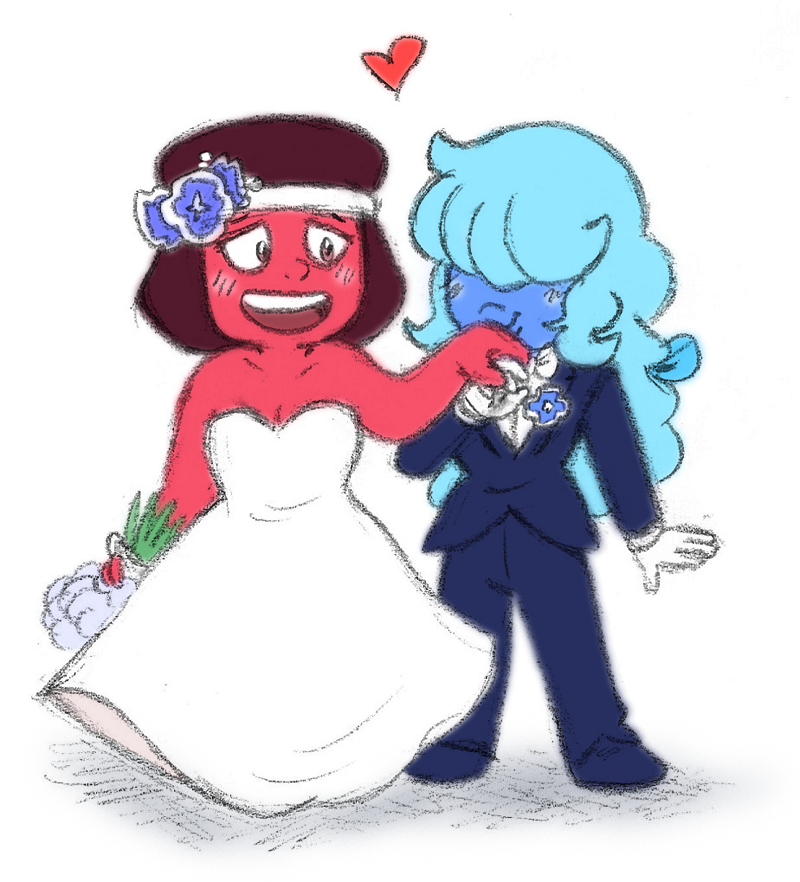 They got married, y'all!