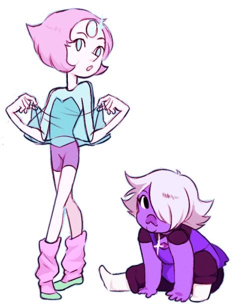 from the episode "story for steven"  i loved their outfits so much when they were much younger gems~