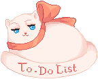 [ Moe Kitty Motivation ] To-Do List by PrinceProcrastinate