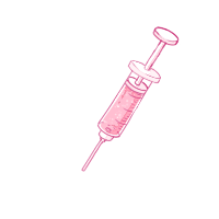 Syringe cute (right) by LoliGhost