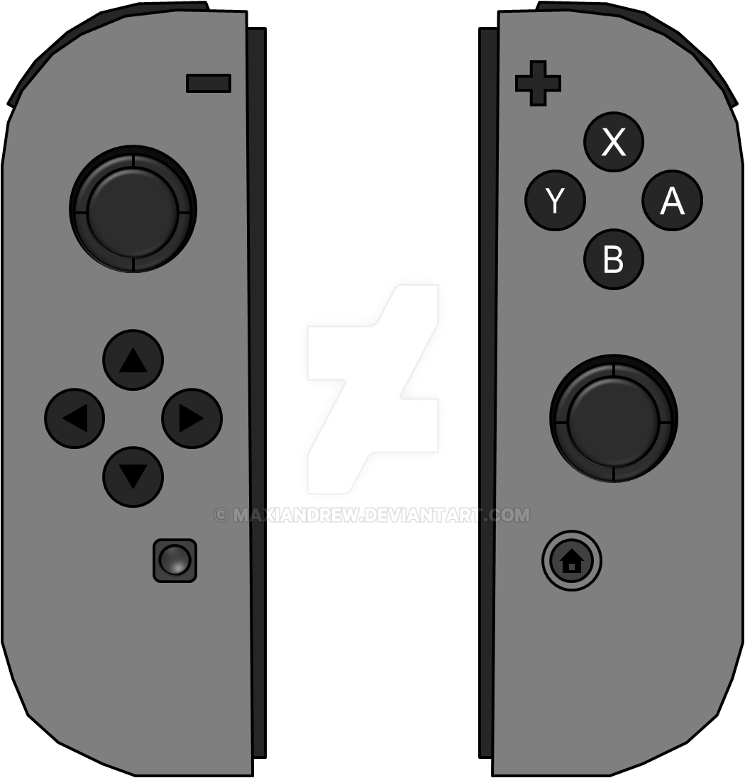 Nintendo Switch Joy-Con Controllers by maxiandrew on DeviantArt