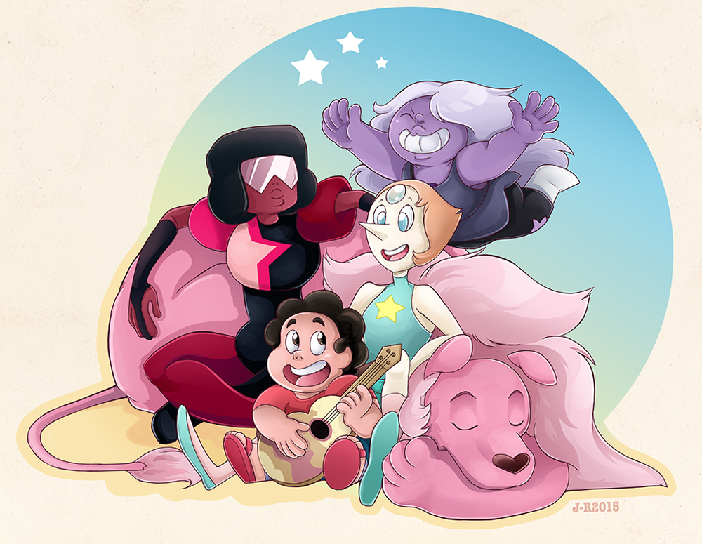 Just a little SU fanart I made between work and commissions to keep myself happy Also on Tumblr: loihtuja.tumblr.com/post/12105… Character belongs to Rebecca Sugar & Cartoon Network