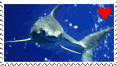 Great White Shark Stamp by PyroStorm