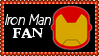 Marvel Comics Iron Man Fan Stamp by dA--bogeyman