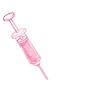 Syringe cute (left) by LoliGhost