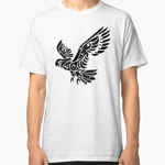 Tribal Cockatoo Parrot Bird Tattoo T-Shirt