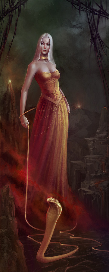 Queen of the Underworld by carpenoctem on DeviantArt
