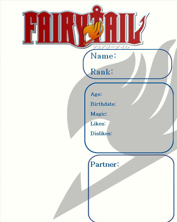 Fairy Tail 2 Template by mkat7 on DeviantArt