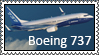Boeing 737 Stamp by AllientGuppy
