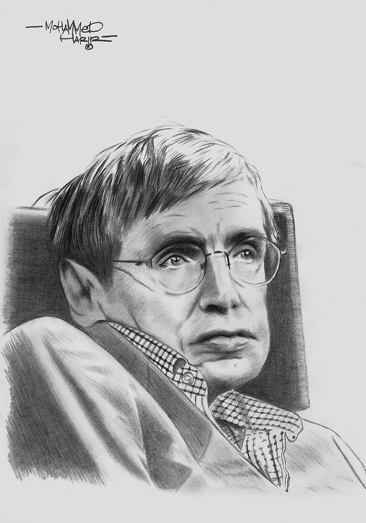 Stephen Hawking by MuhammadHarir on DeviantArt