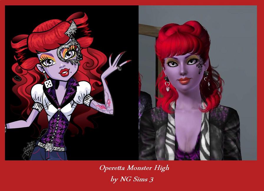 monster high operetta Sims 3 by ngsims3 by ng9 on DeviantArt
