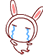 Bunny Emoji-07 (Emoji Cry) [V1]