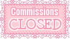 Commissions Closed Stamp by Mel-Rosey