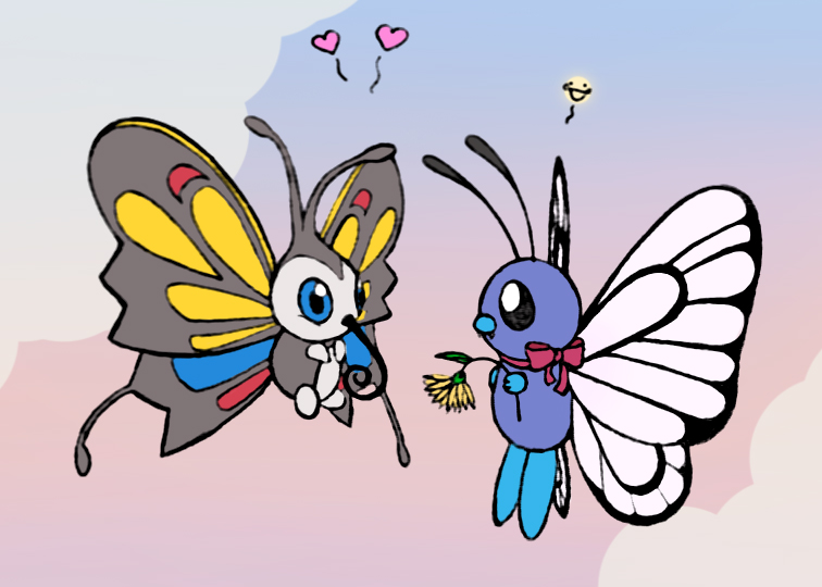 butterfree_heart_beautifly_by_sunnyfish.
