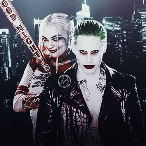 Harley Quinn and Joker by PotatoOfficial on DeviantArt