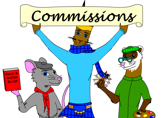 Danbuster, Frederick and Spencer now offer commissions!