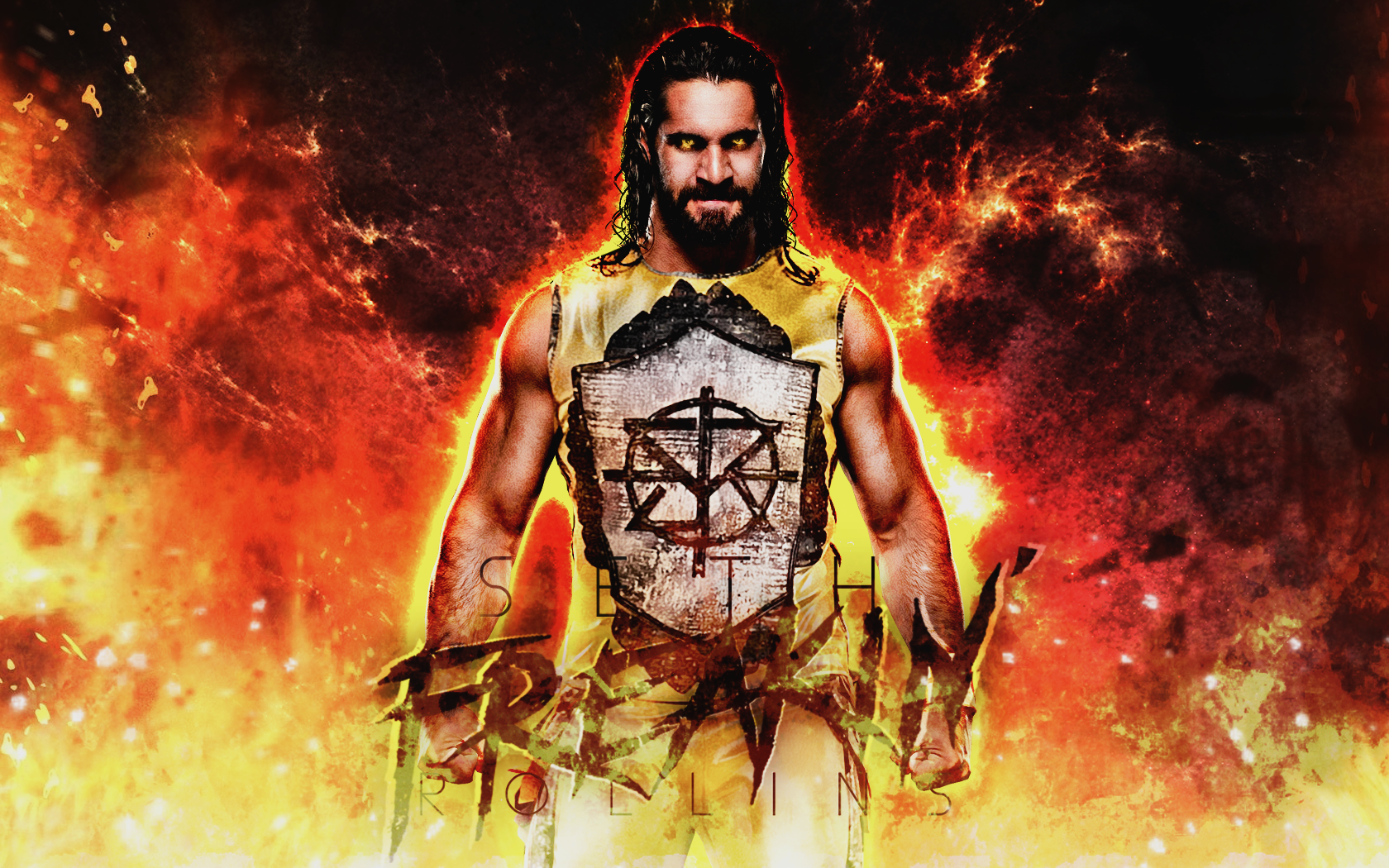 WWE Seth Rollins 9th Wallpaper 2017 by LastBreathGFX on ...