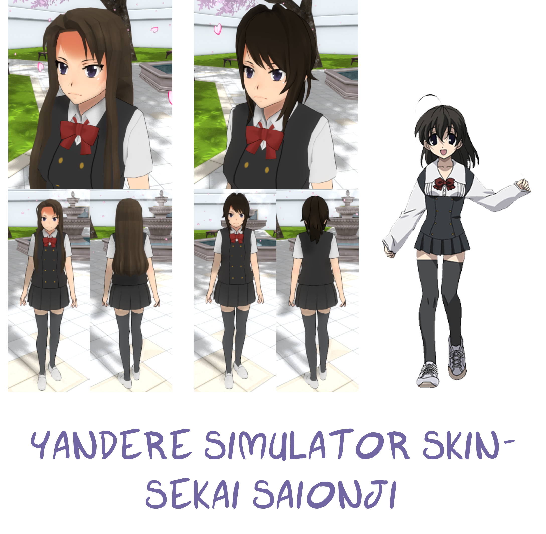 Yandere Simulator- Phyiz Skin by ImaginaryAlchemist on 