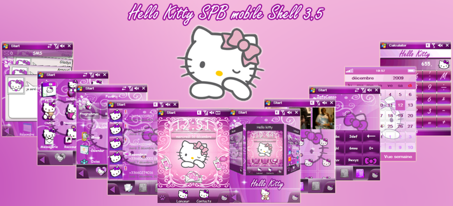 Hello Kitty windows mobile