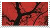 red aesthetic stamp by goredoq