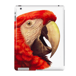 Scarlet Macaw Parrot Realistic Painting iPad Case