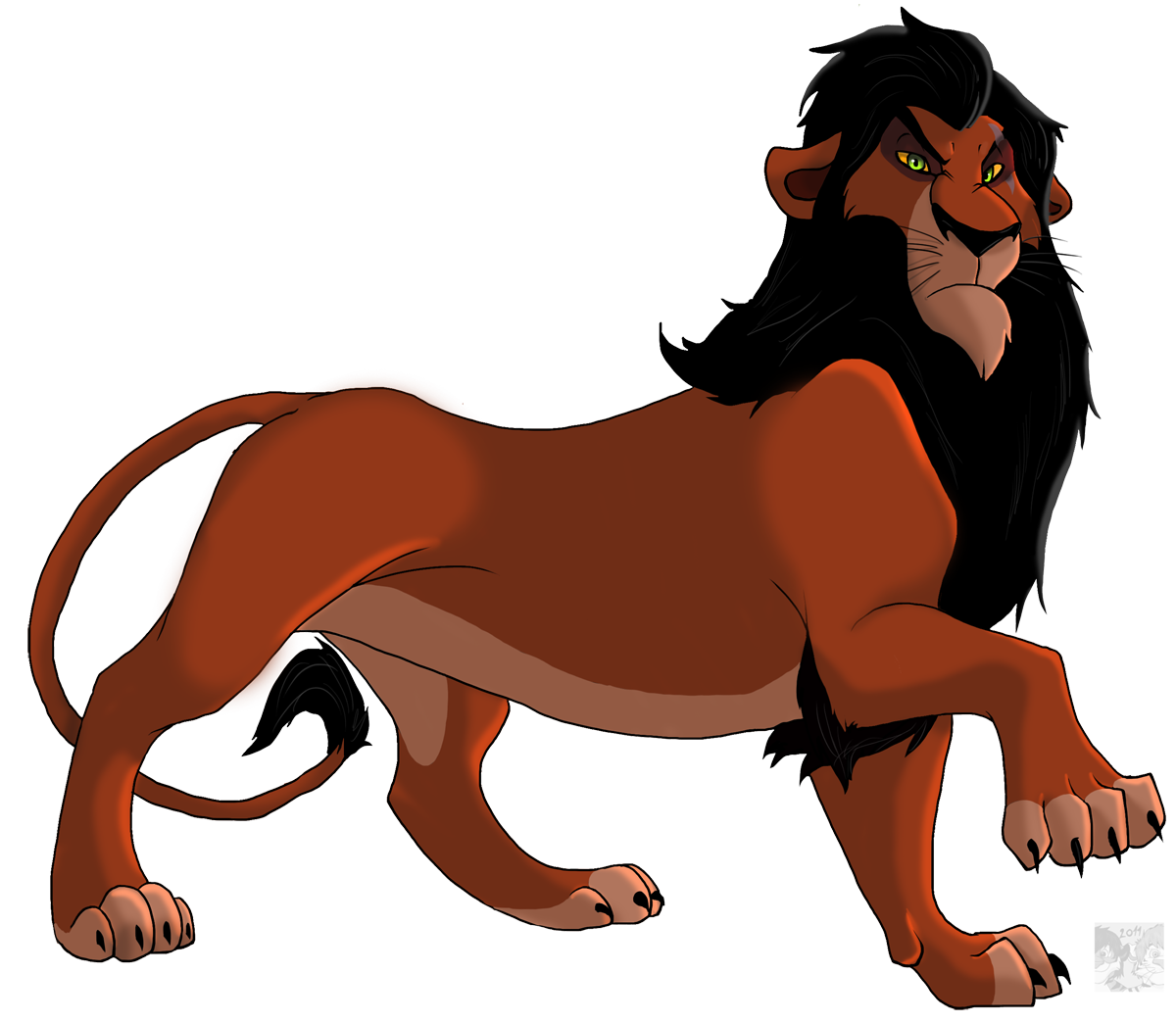 Scar Lion King Png - Free Logo Image
