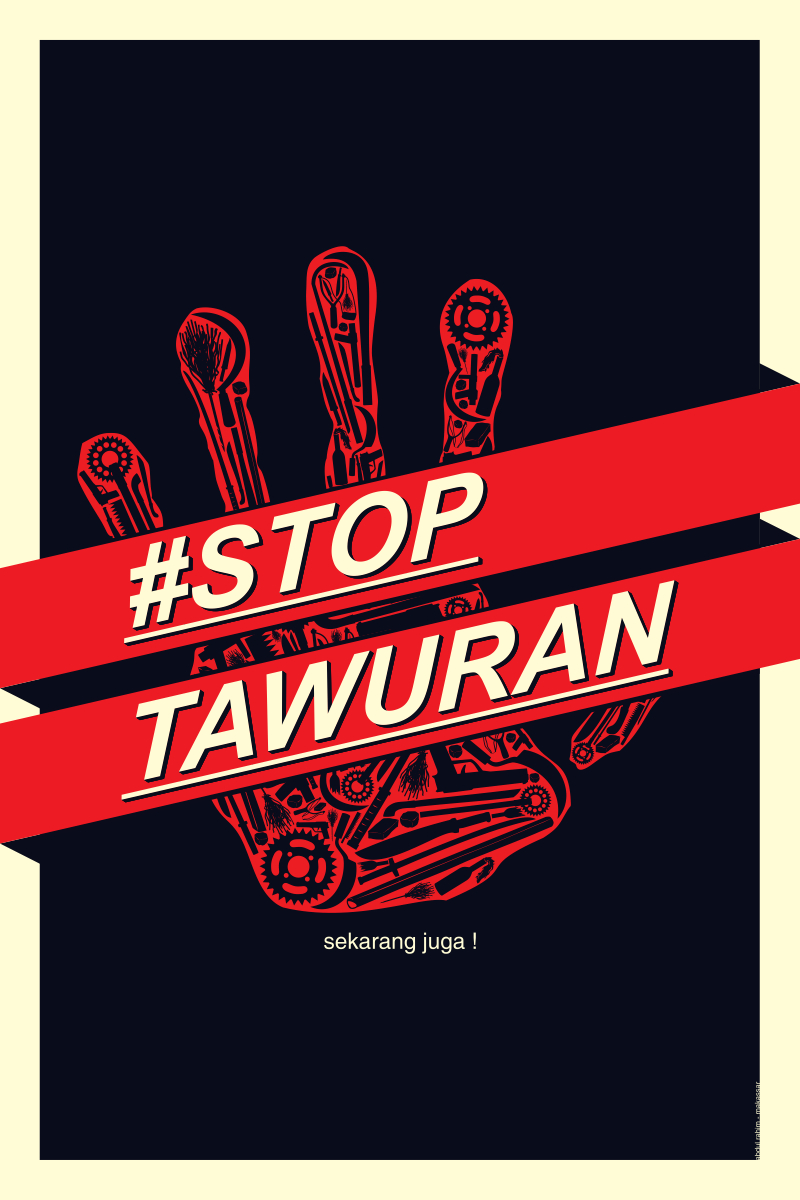 STOP TAWURAN By Abdulrahim Id On DeviantArt