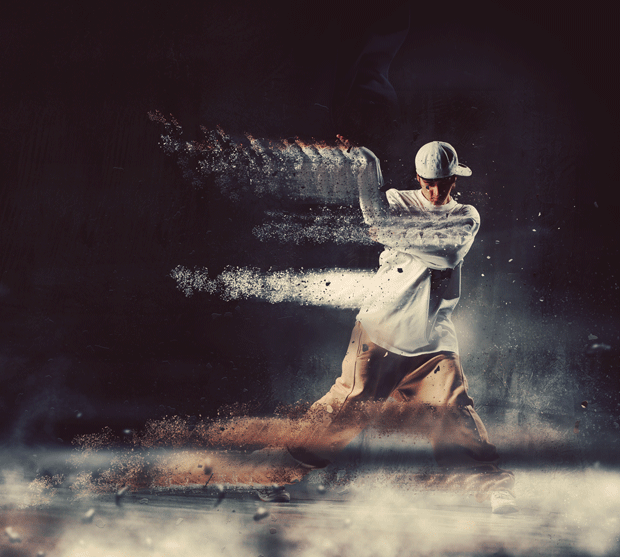 Dust Storm Animation Photoshop Action By Sreda by hemalaya