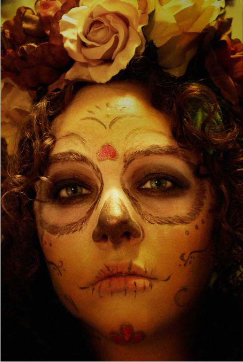 El Dia de los Muertos Girl by tsorningold on DeviantArt