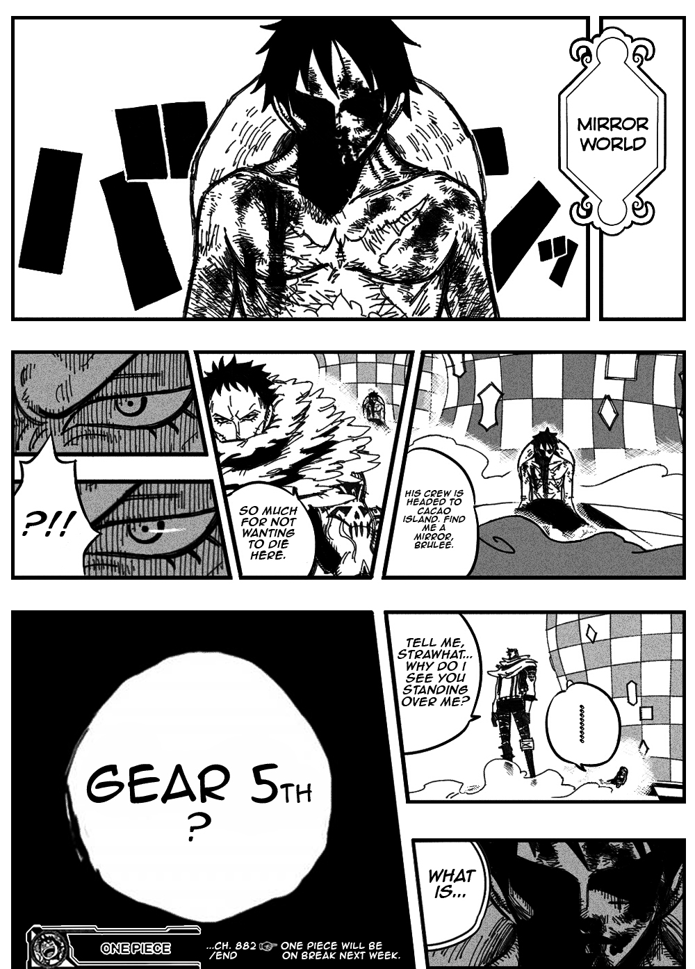 Spoilers Next Chapter S Final Page Fanart Onepiece
