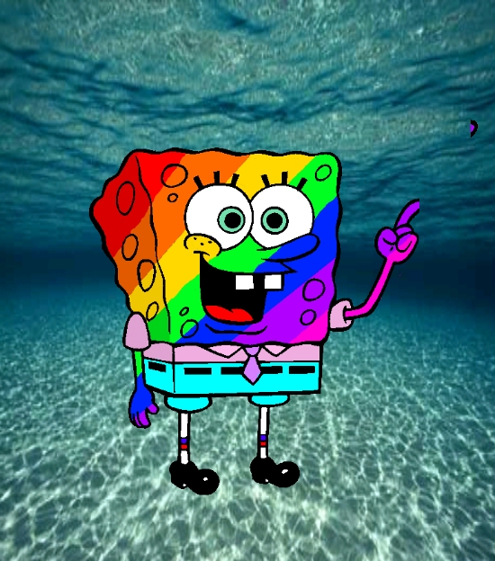 rainbow_spongebob_by_sukikagra