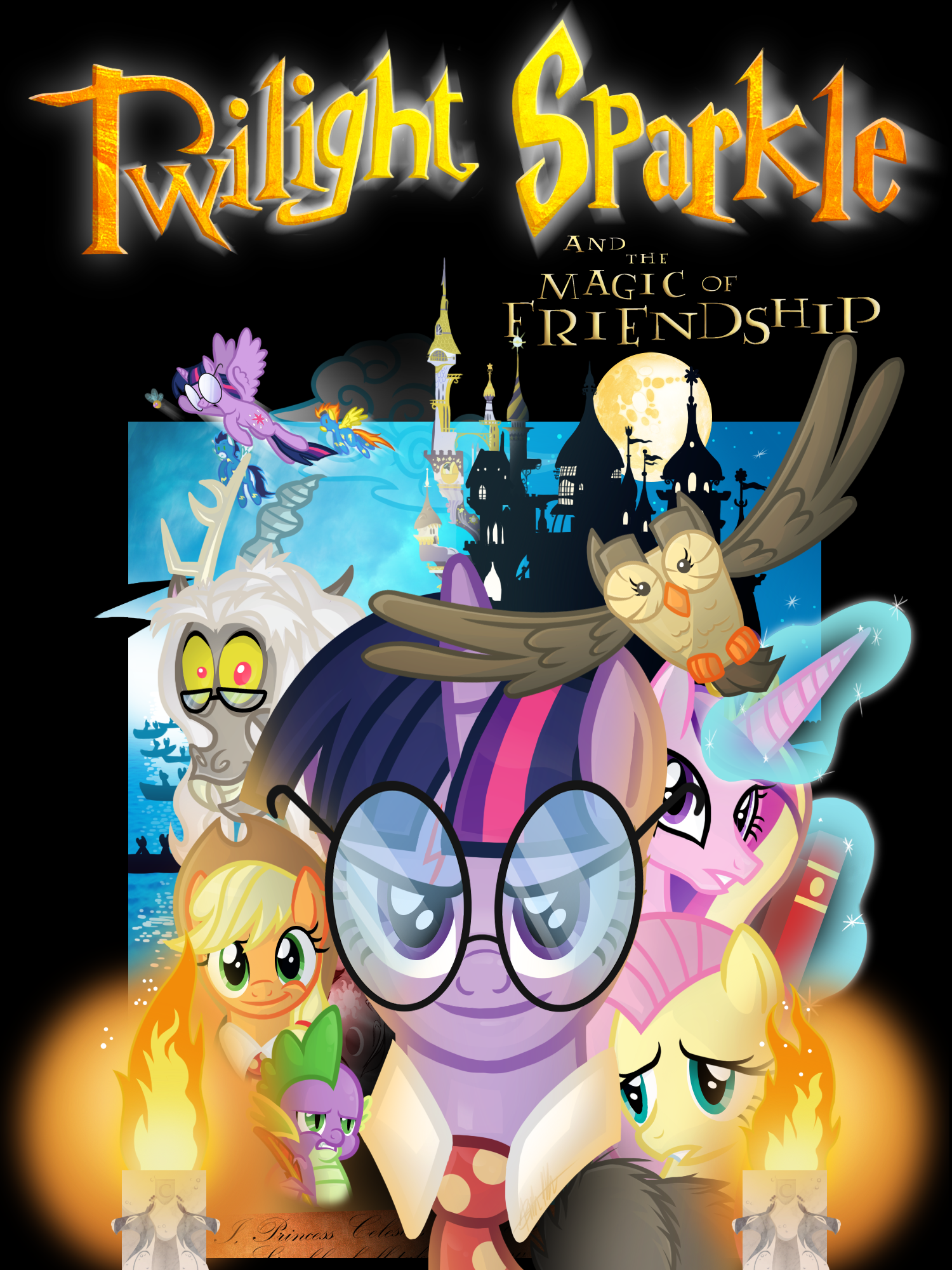 My Little Pony/Harry Potter 1 Poster by Knadire on DeviantArt