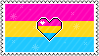 Identity Stamps - Pansexual Panromantic by boopnugget
