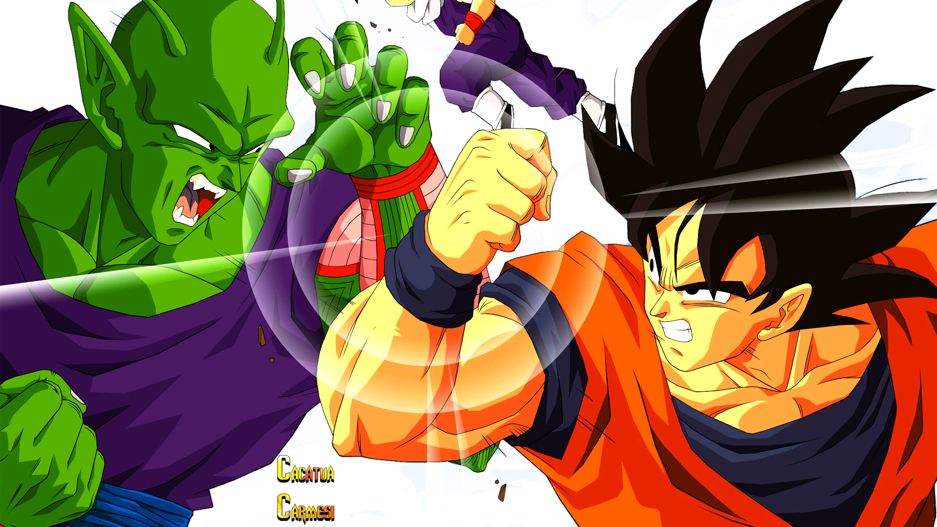 Goku Vs Piccolo Wallpaper