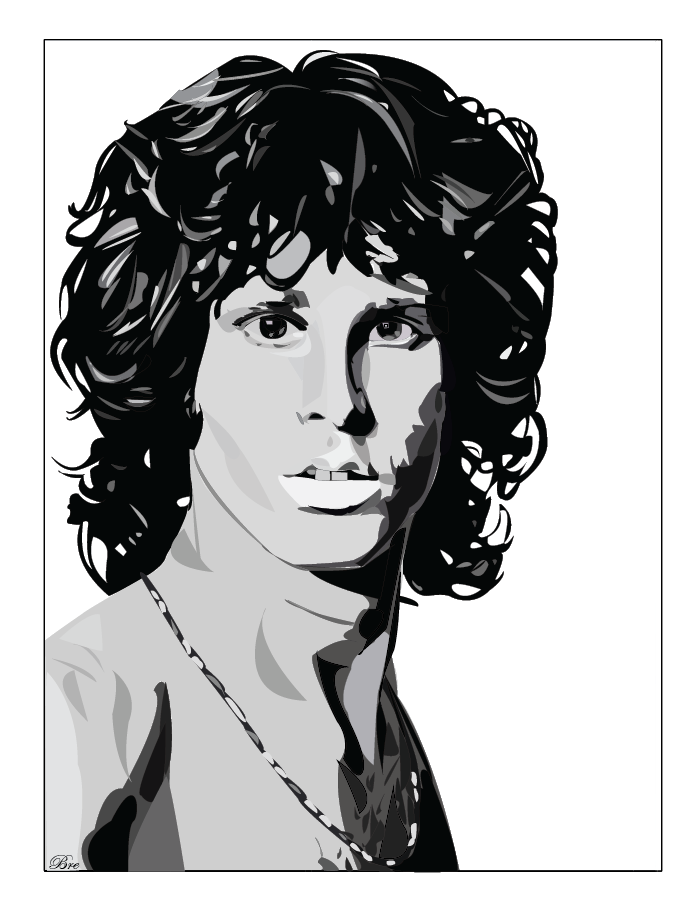 Jim Morrison by Marybriannemckay on DeviantArt