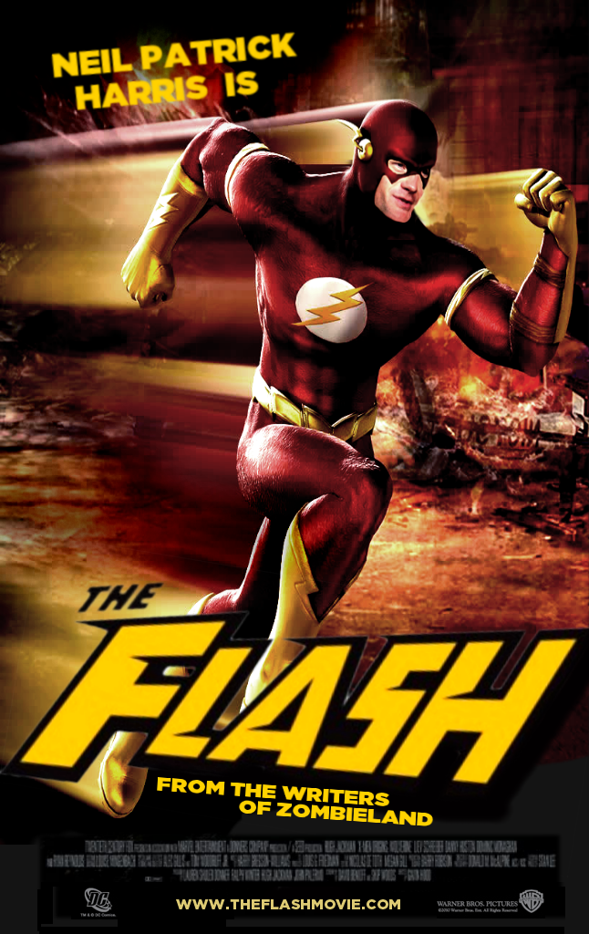 The Flash Movie Poster NPH by Jo7a on DeviantArt