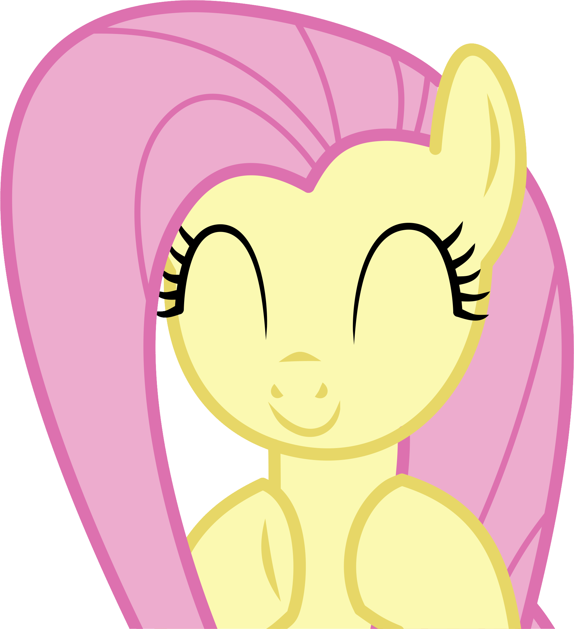 Fluttershy Gala Garden (animated .gif) by 