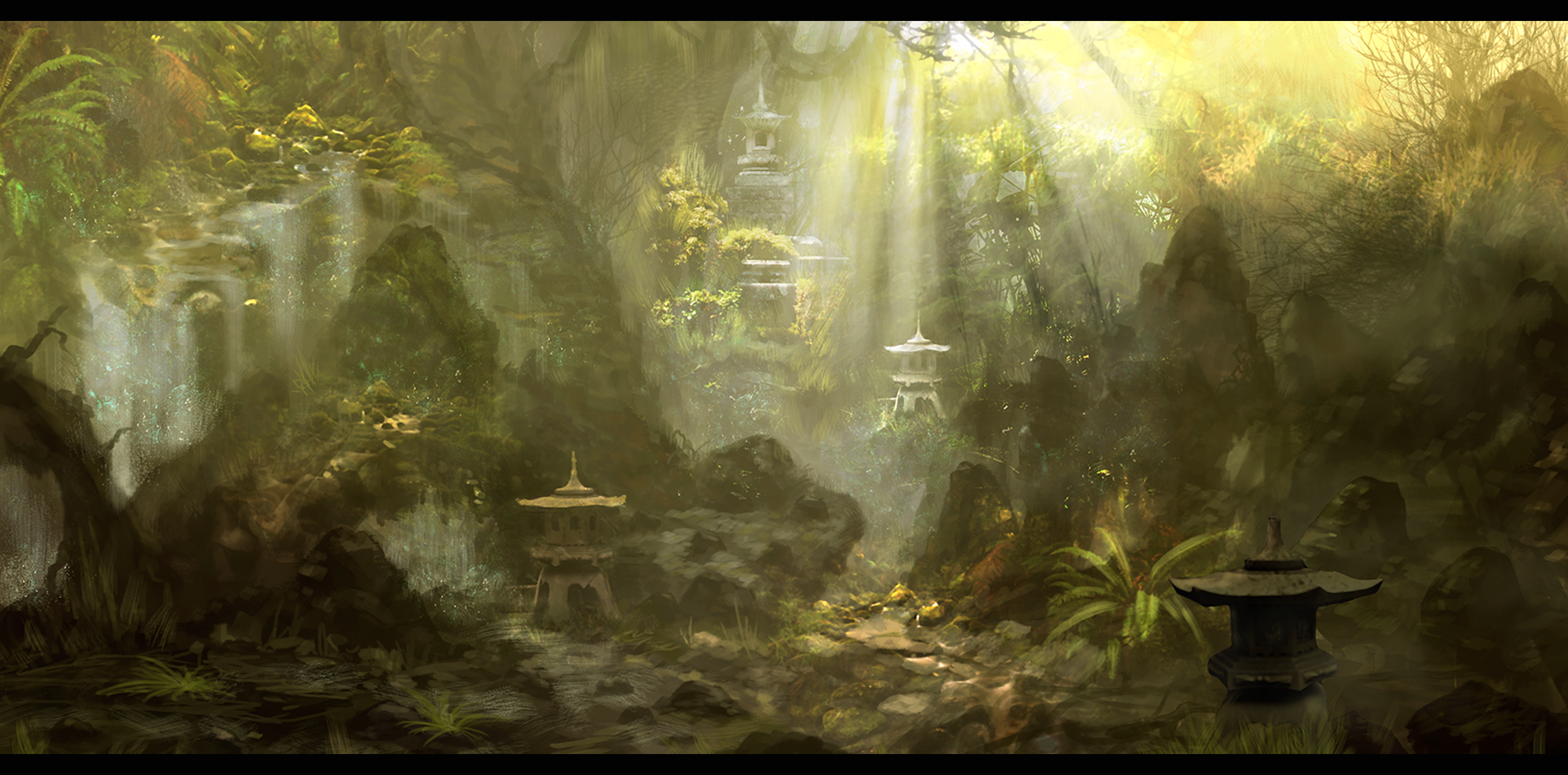 Jungle Scene by Narandel on DeviantArt