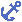 Blue anchors - F2U pixel-  left
