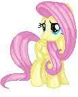 FREE TO USE  show style fluttershy pagedoll  by ObsessedWithSpace