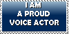 Proud voice actor stamp by KawaiiSteffu