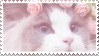 F2U - Pastel Pink Cat Stamp by Fallen-Petal-Arts