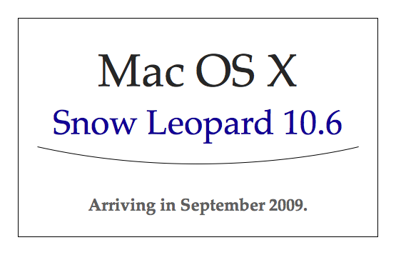 Mac Os X 10.6 Snow Leopard Digital Download